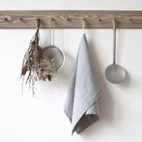 Linen Tales Leinen - Geschirrhandtuch light grey